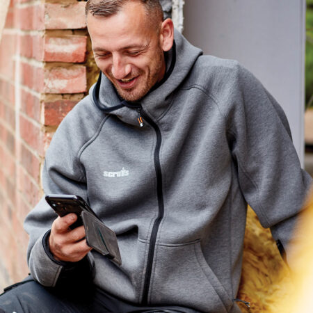 SH021CHAR Trade air-layer hoodie