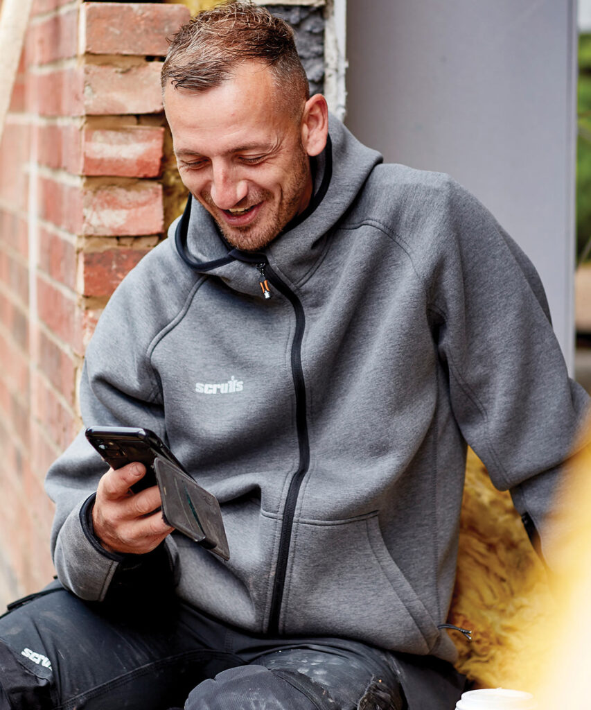 SH021CHAR Trade air-layer hoodie