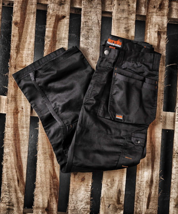 SH054 - Scruffs Worker plus trousers, Black and Navy, available in Regular, Short and Long