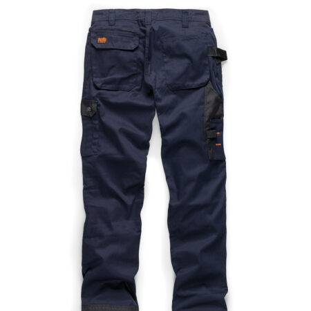 SH054 - Scruffs Worker plus trousers, Black and Navy, available in Regular, Short and Long - Image 4