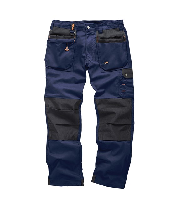 SH054 - Scruffs Worker plus trousers, Black and Navy, available in Regular, Short and Long