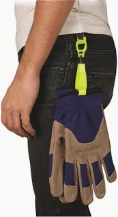 A002 - Metal Free Glove Clip Price Each, Attaches to your trouser (Pk40)
