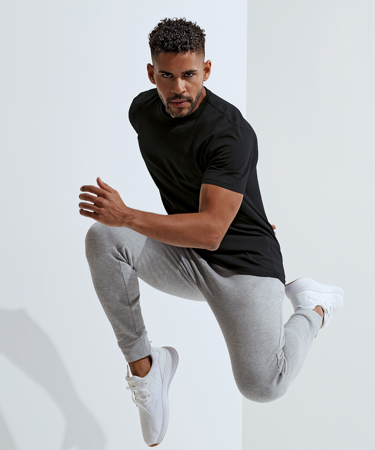 TR001- TriDriĀ® organic t-shirt 100% Organic cotton, Heather Grey: 90% Organic Cotton, 10% Viscose. - Image 2