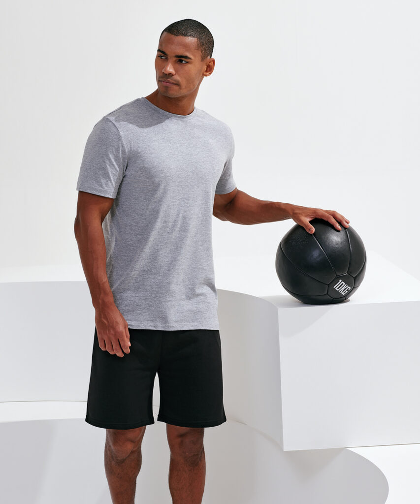 TR001- TriDri® organic t-shirt 100% Organic cotton, Heather Grey: 90% Organic Cotton, 10% Viscose.