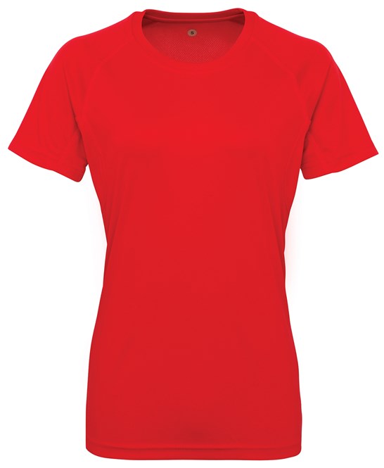 TR021-singleR Women's TriDriĀ® panelled tech tee.F