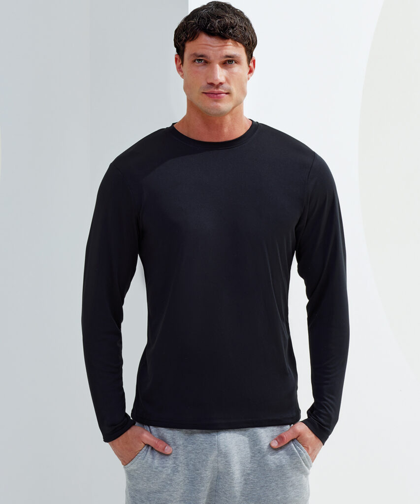 TR050-singleR TriDri® long sleeve performance t-shirt, Wicking fabric keeps you dry 1-4 rate