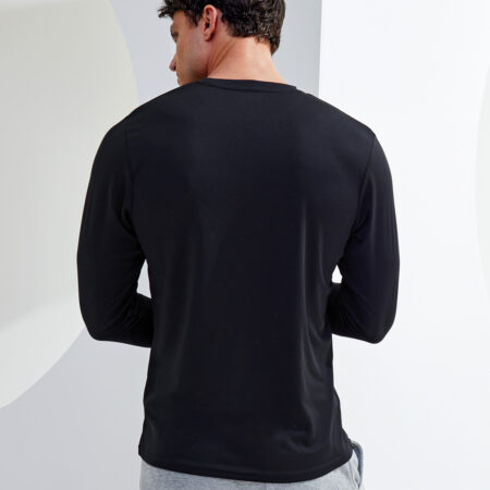 TR050-singleR TriDri® long sleeve performance t-shirt, Wicking fabric keeps you dry 1-4 rate - Image 3