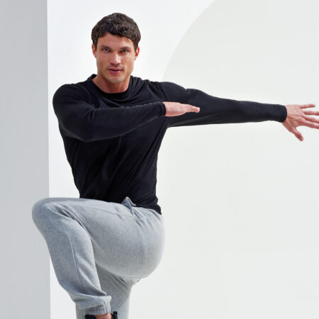TR050-singleR TriDri® long sleeve performance t-shirt, Wicking fabric keeps you dry 1-4 rate - Image 4