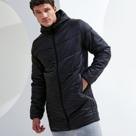 TR076 - Men's TriDri® microlight longline jacket, the men’s TriDri® microlight longline jacket offers plush warmth in a lightweight package - Image 2