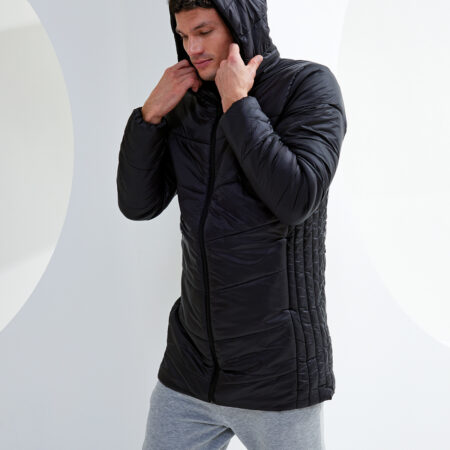TR076 - Men's TriDri® microlight longline jacket, the men’s TriDri® microlight longline jacket offers plush warmth in a lightweight package - Image 4