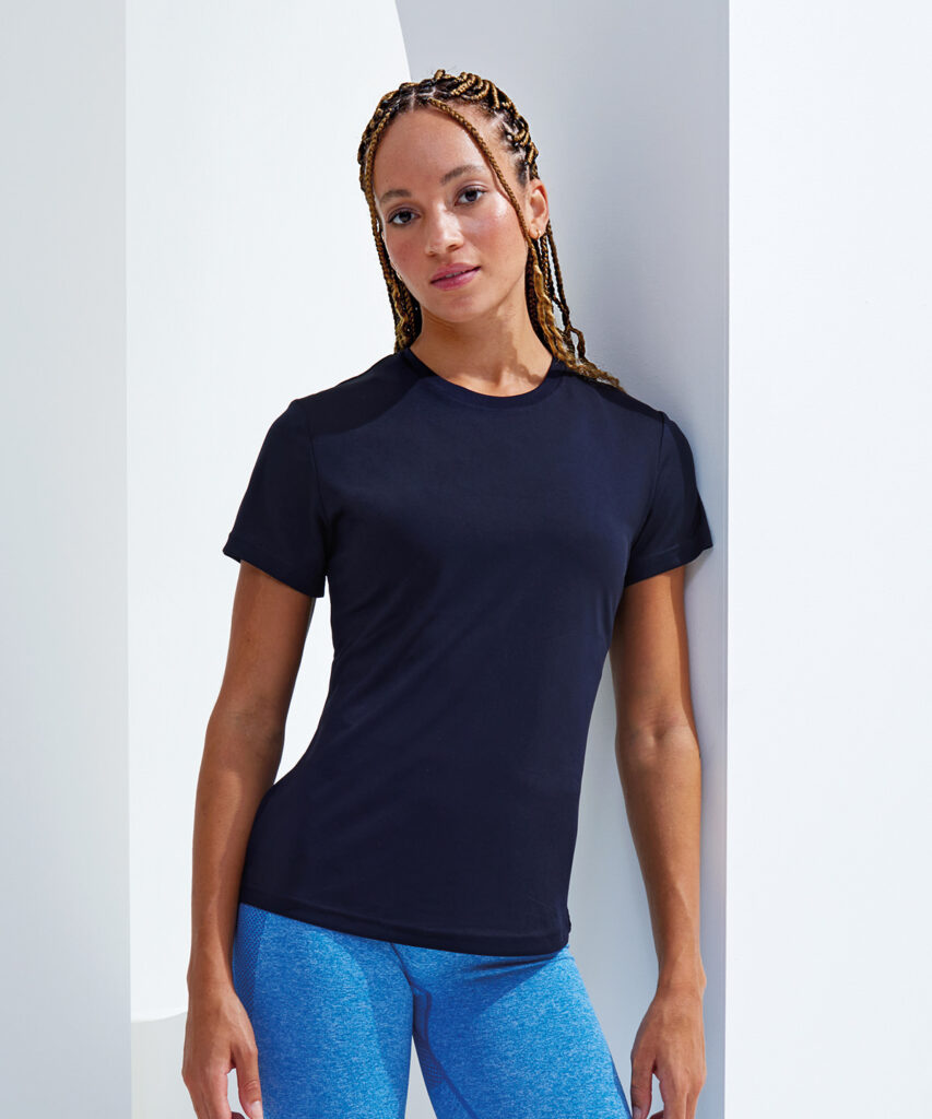 TR502 - Women's TriDriĀ® recycled performance t-shirt.