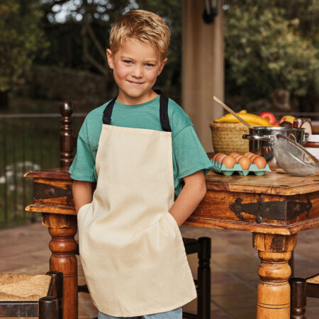 WM362 Fairtrade cotton junior craft apron