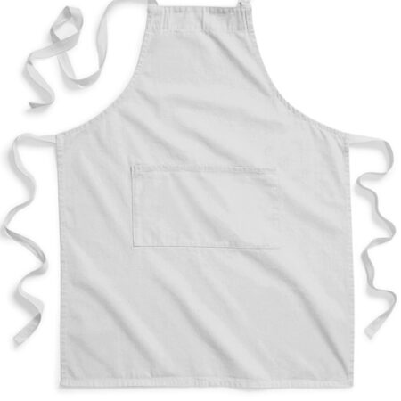 WM364 Fairtrade cotton adult craft apron - Image 3
