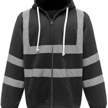 HVK07 - Hi-vis zip hoodie - Image 2