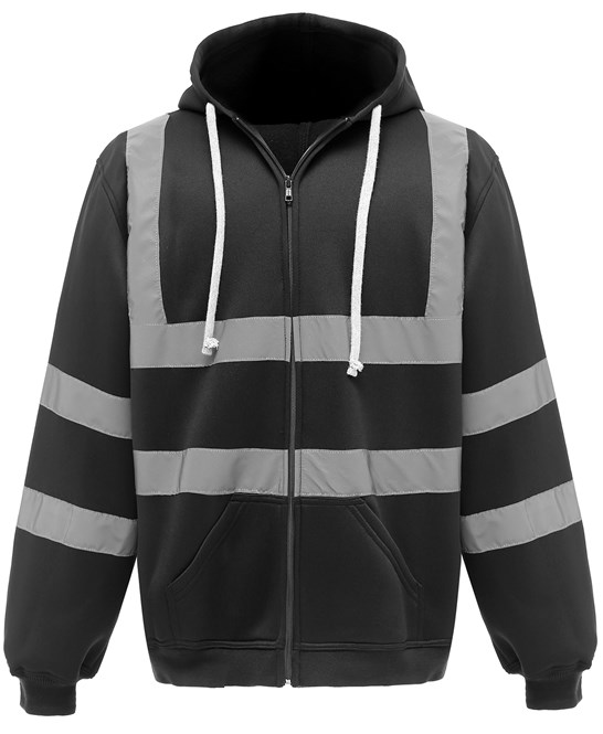 HVK07 - Hi-vis zip hoodie