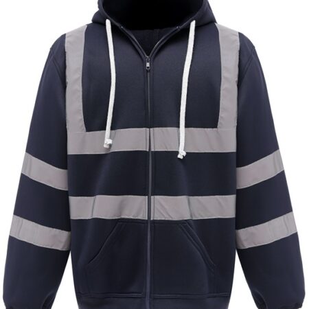 HVK07 - Hi-vis zip hoodie - Image 3