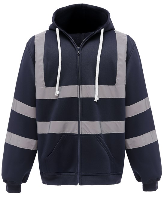 HVK07 - Hi-vis zip hoodie