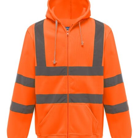 HVK07 - Hi-vis zip hoodie - Image 4