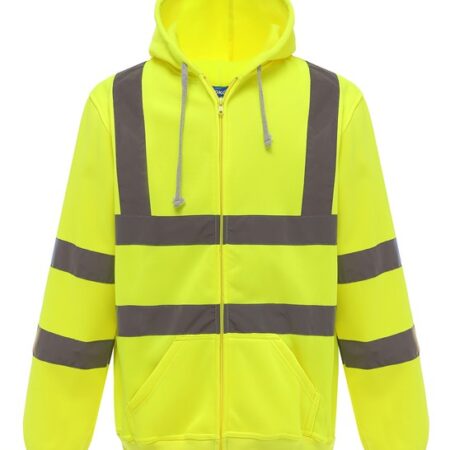 HVK07 - Hi-vis zip hoodie - Image 6