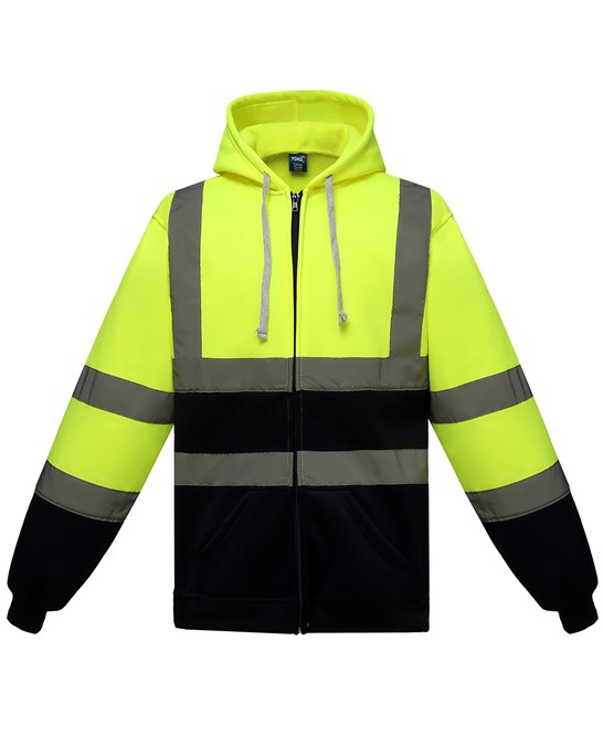 HVK07 - Hi-vis zip hoodie