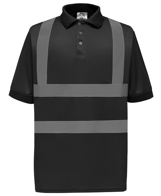 HVJ210 - Hi-vis short sleeve polo