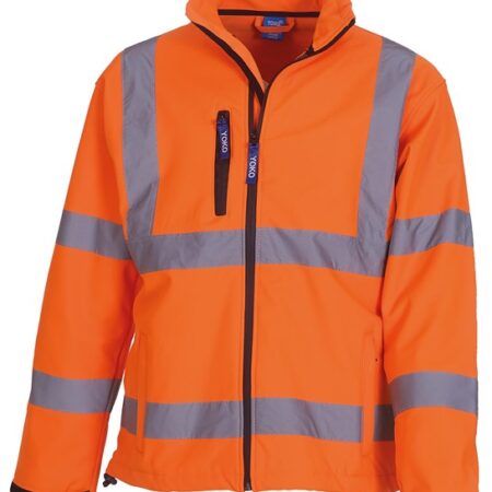 HVK09 - Hi-vis softshell jacket - Image 4