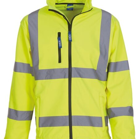 HVK09 - Hi-vis softshell jacket - Image 6
