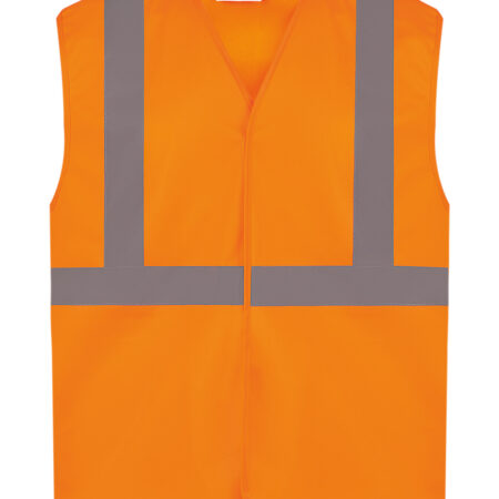 HVW118PE Hi-vis railway anti-entanglement  waistcoat class 2