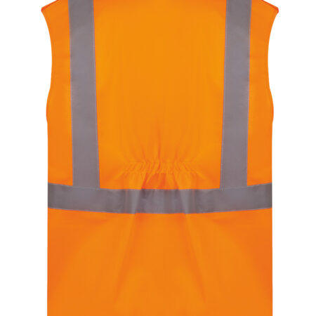 HVW118PE Hi-vis railway anti-entanglement  waistcoat class 2 - Image 3