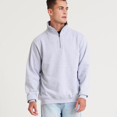 JH046 Sophomore ¼ zip sweatshirt Fabric80% Ringspun cotton, 20% Polyester Weight 280gsm