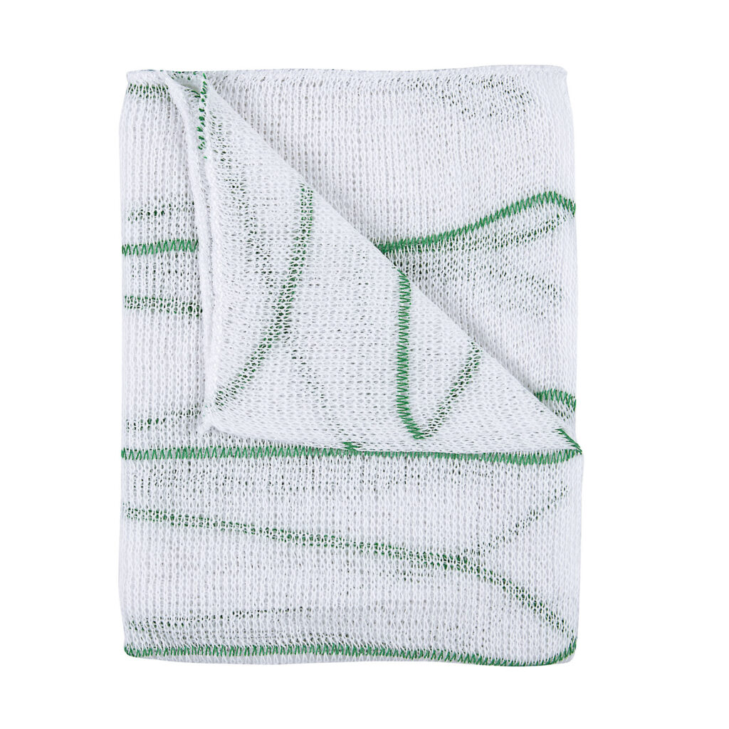 100741 - Lightweight Hygiene Colour Coded Dishcloth 40x30cm (BOX OF 20 X 10PKT)
