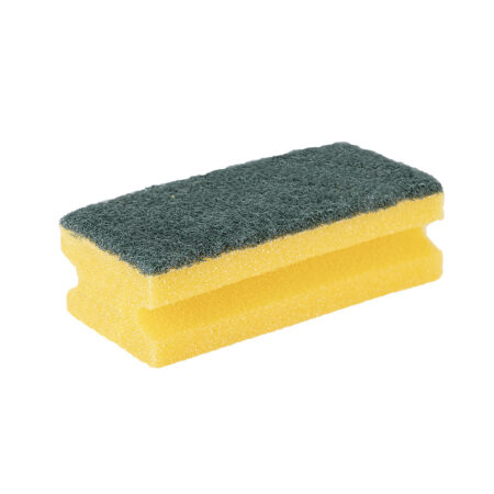 102424 - Green Finger Gripped Sponge Scourer (Box of 50x 10pk)