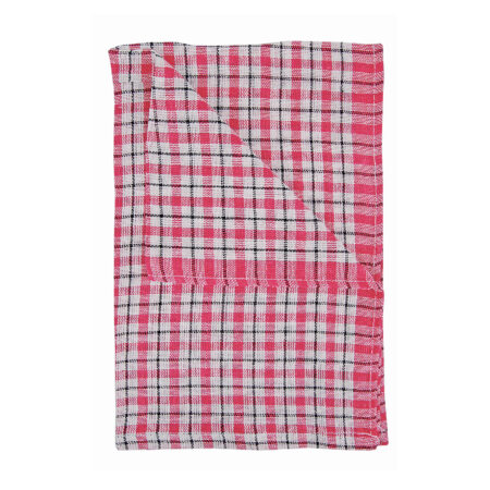 102751 - Coloured Check Tea Towel (Box of 15 x 10pkt) - Image 4