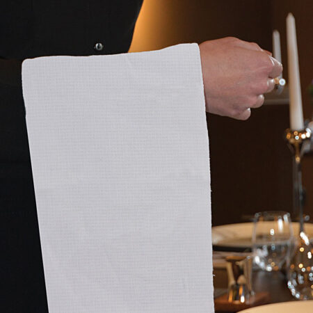 102762 - White Honeycomb Waiters Cloth (Box of 10 x 10pkt) - Image 3