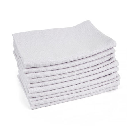 102762 - White Honeycomb Waiters Cloth (Box of 10 x 10pkt)