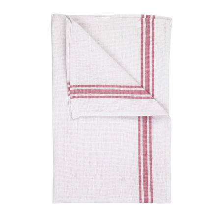 102813 - White Cotton Tea Towel (Box of 10 x 10pkt) - Image 2