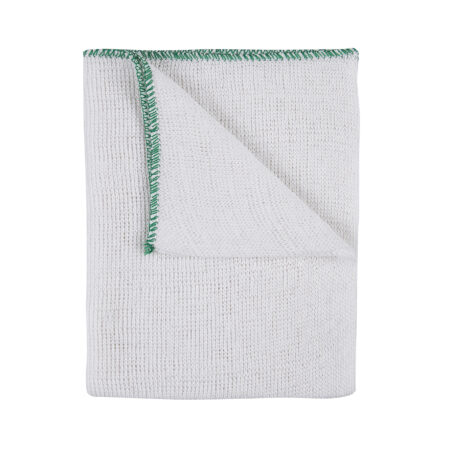 100107-Medium weight Bleached Dishcloth 50x30cm (box of 50 x 10pkt) - Image 7