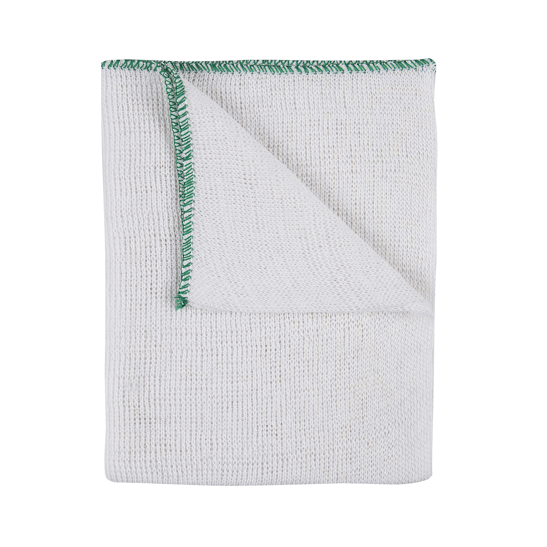 100107-Medium weight Bleached Dishcloth 50x30cm (box of 50 x 10pkt) - Image 7