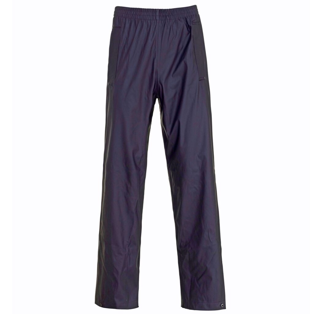 19411-Stormflex® PU Navy Trousers Combining both breathability and water-resistant qualities