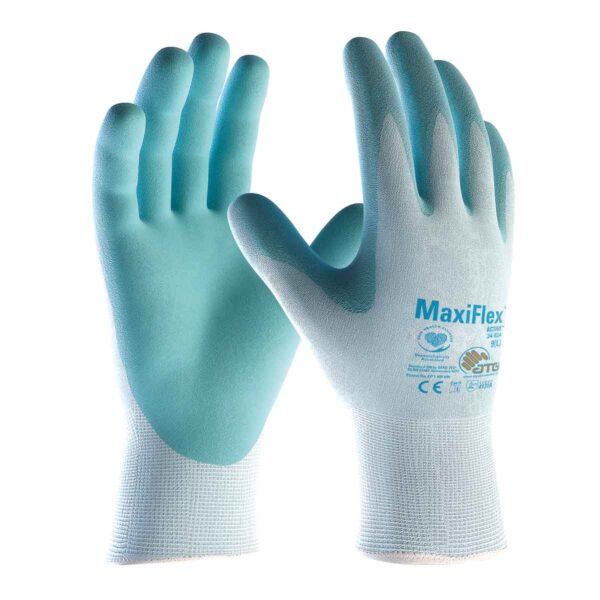 34-824 ATG - MaxiFlex Active - Palm Coated KW £4.64/pair sold in packs of 10