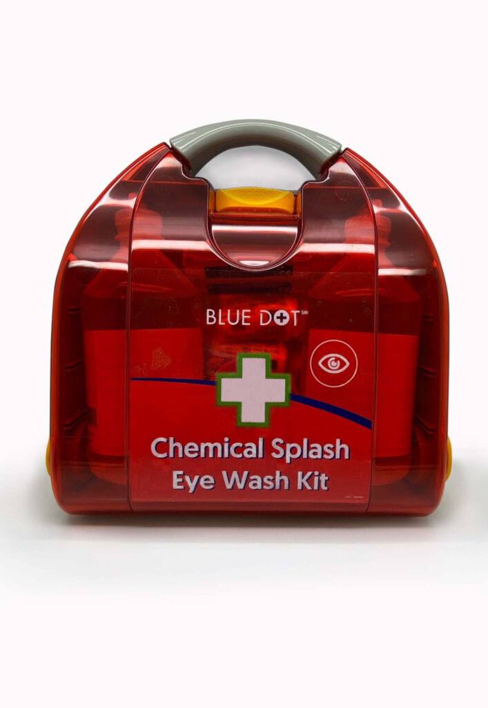 Blue Dot 90880 - CHEMICAL EYE WASH KIT pH Neutral Eyewash 4.9% Sterile phosphate buffer solution for neutralization of acids and alkali