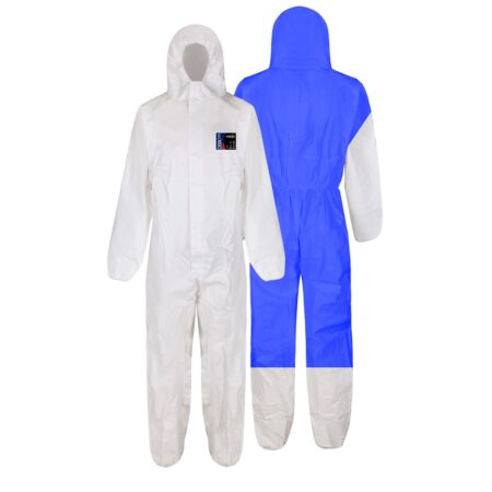DBX335-AIR - BREATHABLE BACKED COVERALL, Laminated Front SMS Back Cool Suits