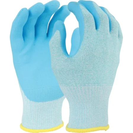 SKYBLUE NF360, FOOD APPROVED, MICROFOAM PALM £1.94/pair sold in pack of 10