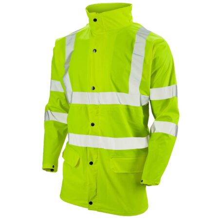 18241 Storm-Flex® Extreme Shell Yellow PU Jacket ultimate combination of waterproofness and breathability