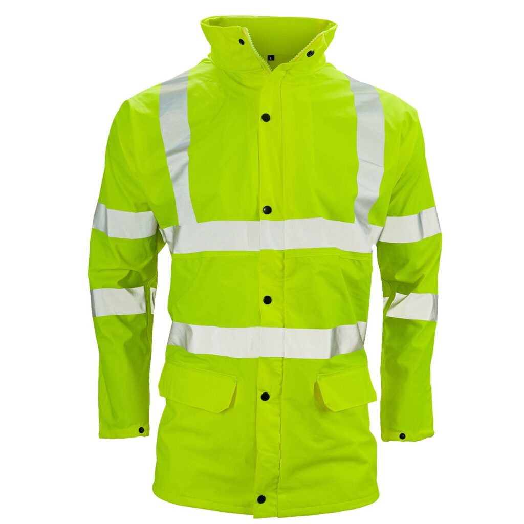 18241 Storm-Flex® Extreme Shell Yellow PU Jacket ultimate combination of waterproofness and breathability