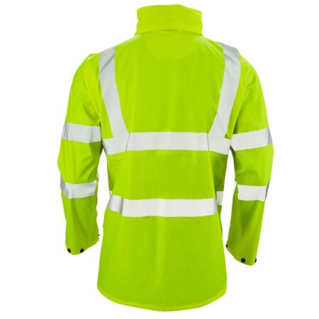 18241 Storm-Flex® Extreme Shell Yellow PU Jacket ultimate combination of waterproofness and breathability - Image 3