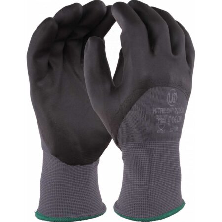 NITRILON™-925GK - NITRILE FOAM GREY 3/4 COATING £1.19/pair sold in packs of 10