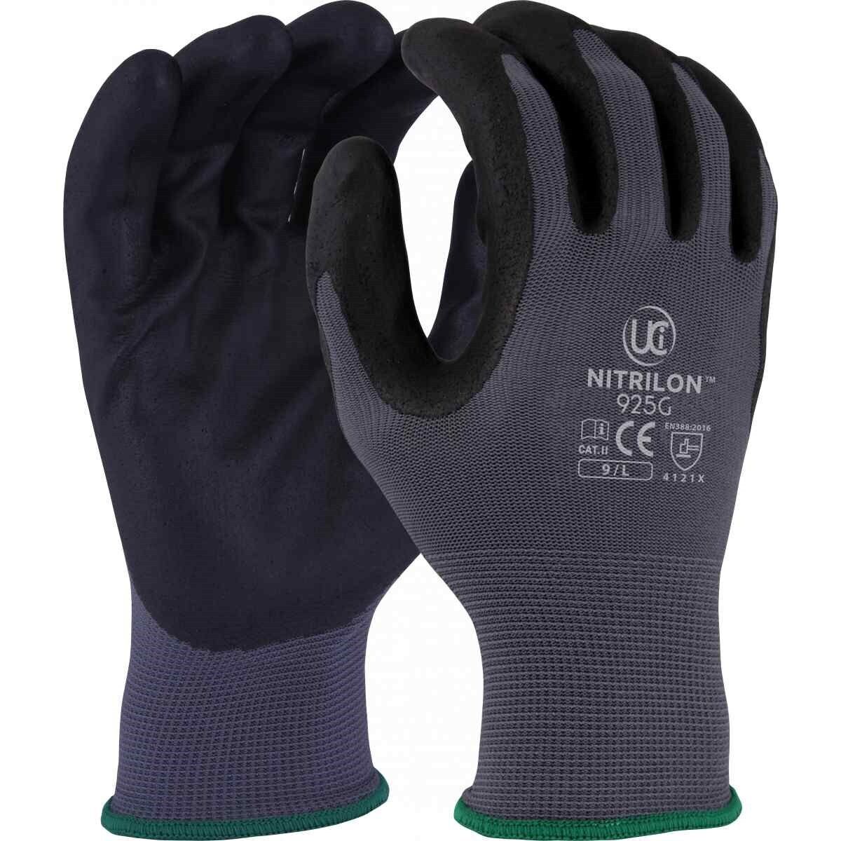 NITRILON™-925G - Nitrile foam coating grip in wet & oily situations, 98p/pair sold in pack of 12