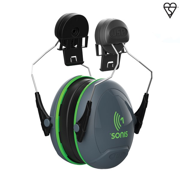 (AEB010-0CY-800) SonisĀ® 1 Helmet Mounted Ear Defenders 26dB SNR