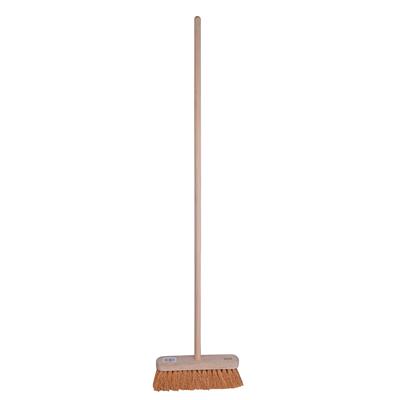 102866 - 11.5" Flat Wood Broom Soft, Hole & 47" Handle